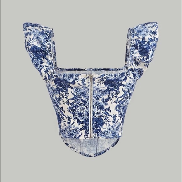 Floral print top - Picture 2 of 2